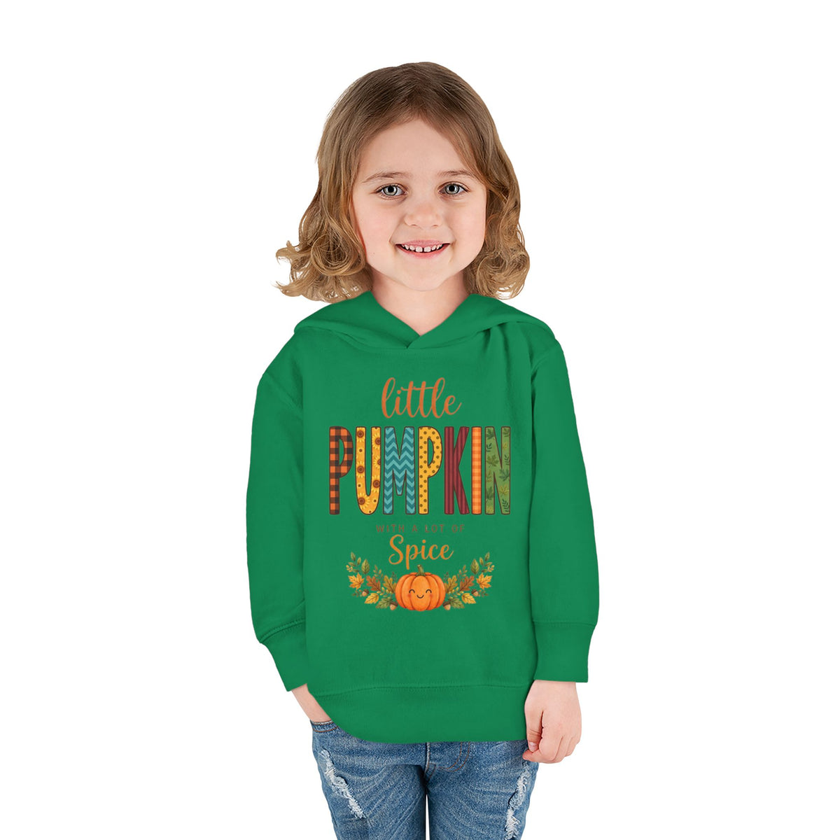 Cute Fall Toddler Hoodie - Little Pumpkin Kids Autumn Sweatshirt