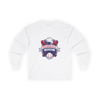 Baseball Enthusiast Long Sleeve Tee - Unisex Ultra Cotton