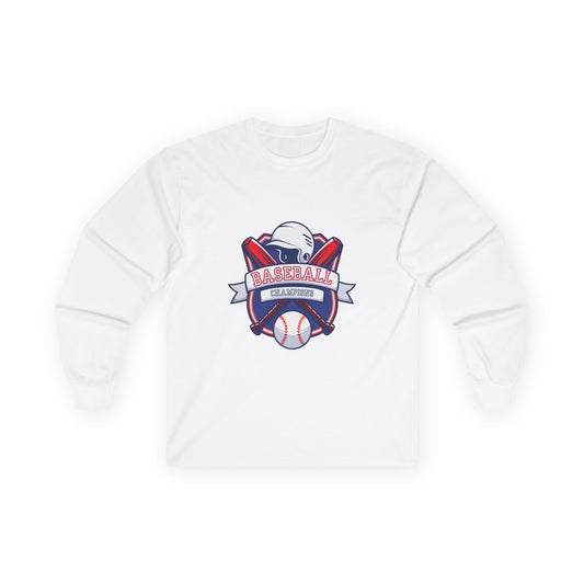Baseball Enthusiast Long Sleeve Tee - Unisex Ultra Cotton