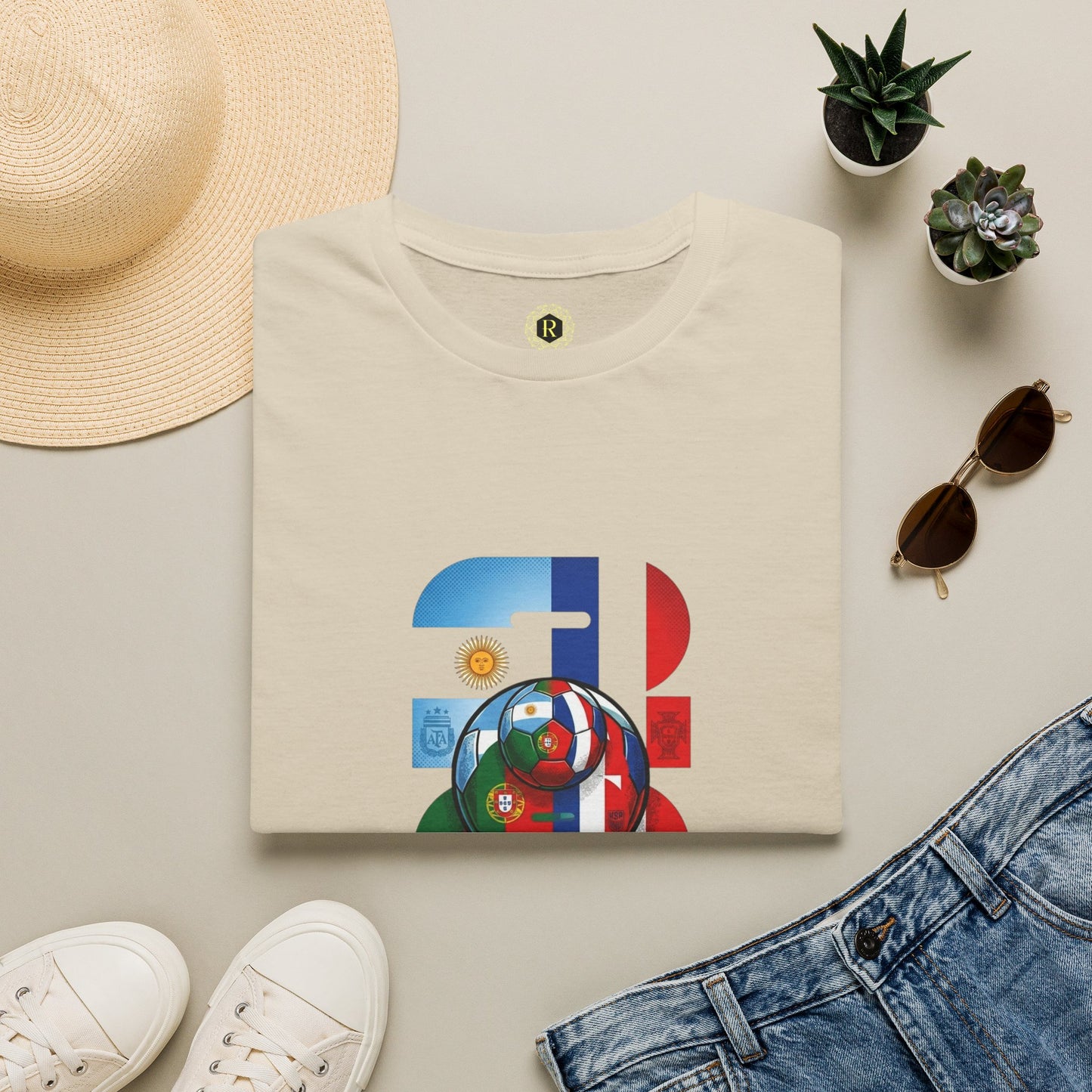 2026 Soccer World Flags T-Shirt | Football Tournament Graphic Tee