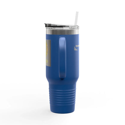 RizQ Life 40oz Insulated Travel Tumbler with Handle