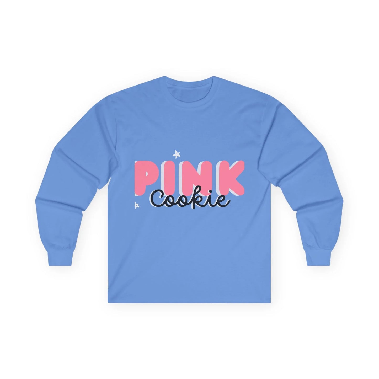 Pink Cookie Long Sleeve Tee - Sweet Treat Vibe - RizQ Life 