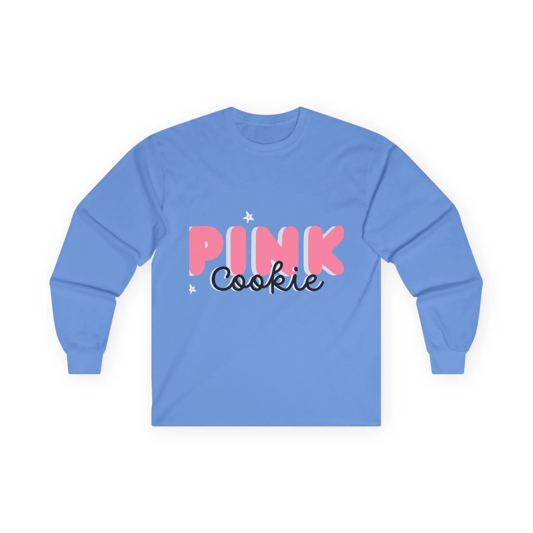 Pink Cookie Long Sleeve Tee - Sweet Treat Vibe - RizQ Life 