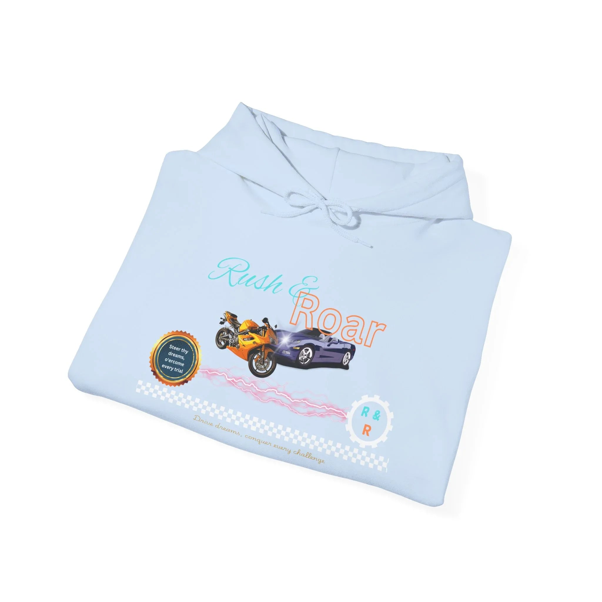 Vintage Car Hoodie - Cool and Cozy Unisex Sweatshirt for Road Trips - RizQ Life 