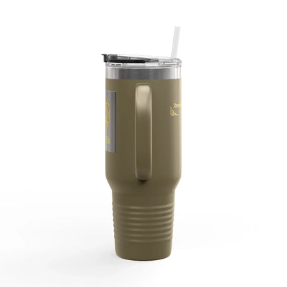 RizQ Life 40oz Insulated Travel Tumbler with Handle