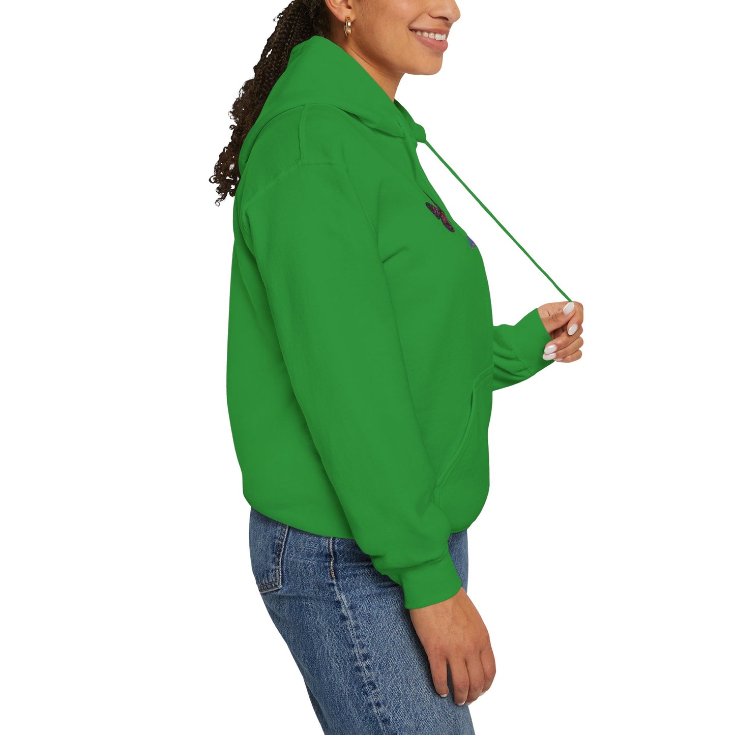 Butterfly Sunday Hoodie Sweatshirt For Women
