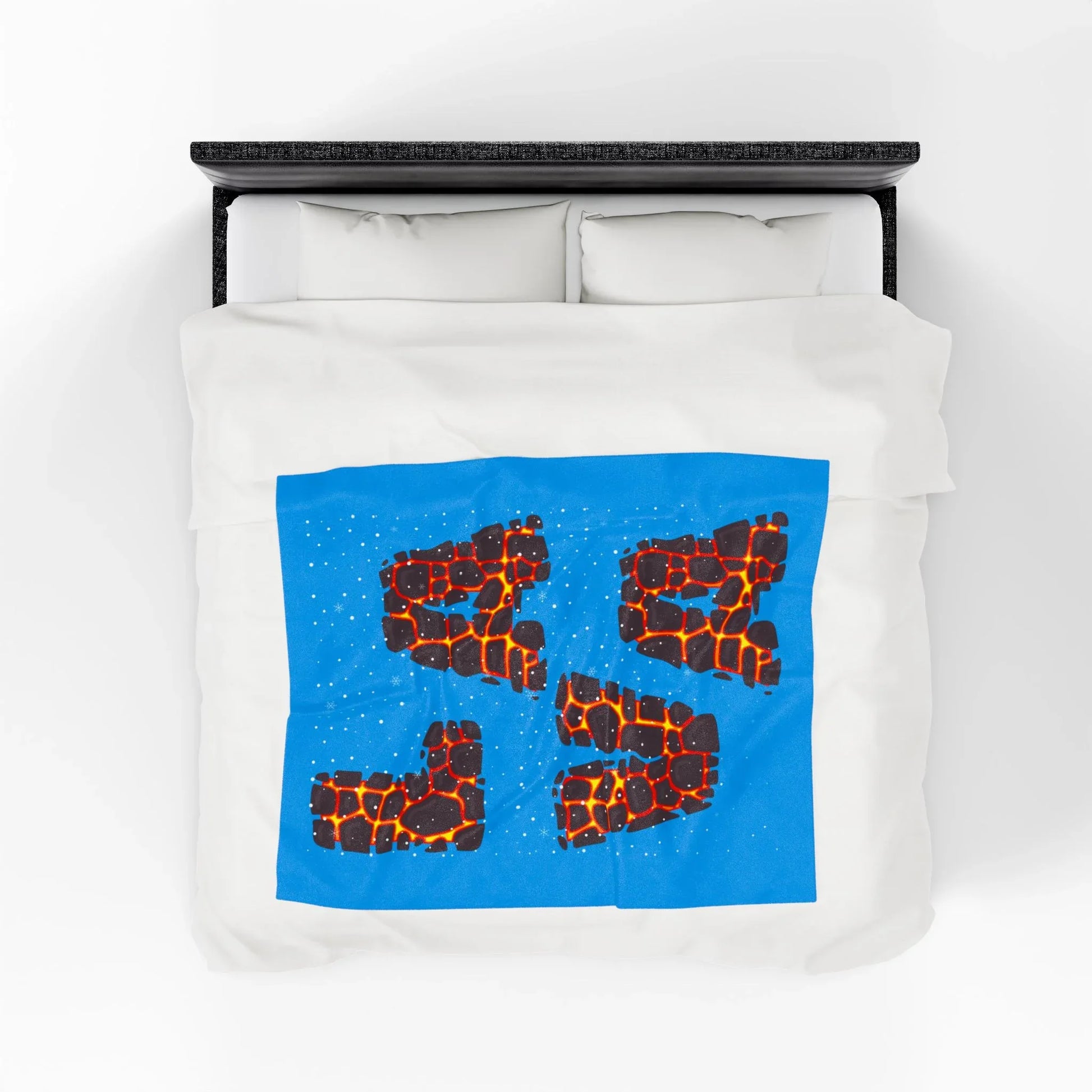 Lava Velveteen Plush Blanket - Cozy Kids Throw & Fun Home Decor Gift - RizQ Life 