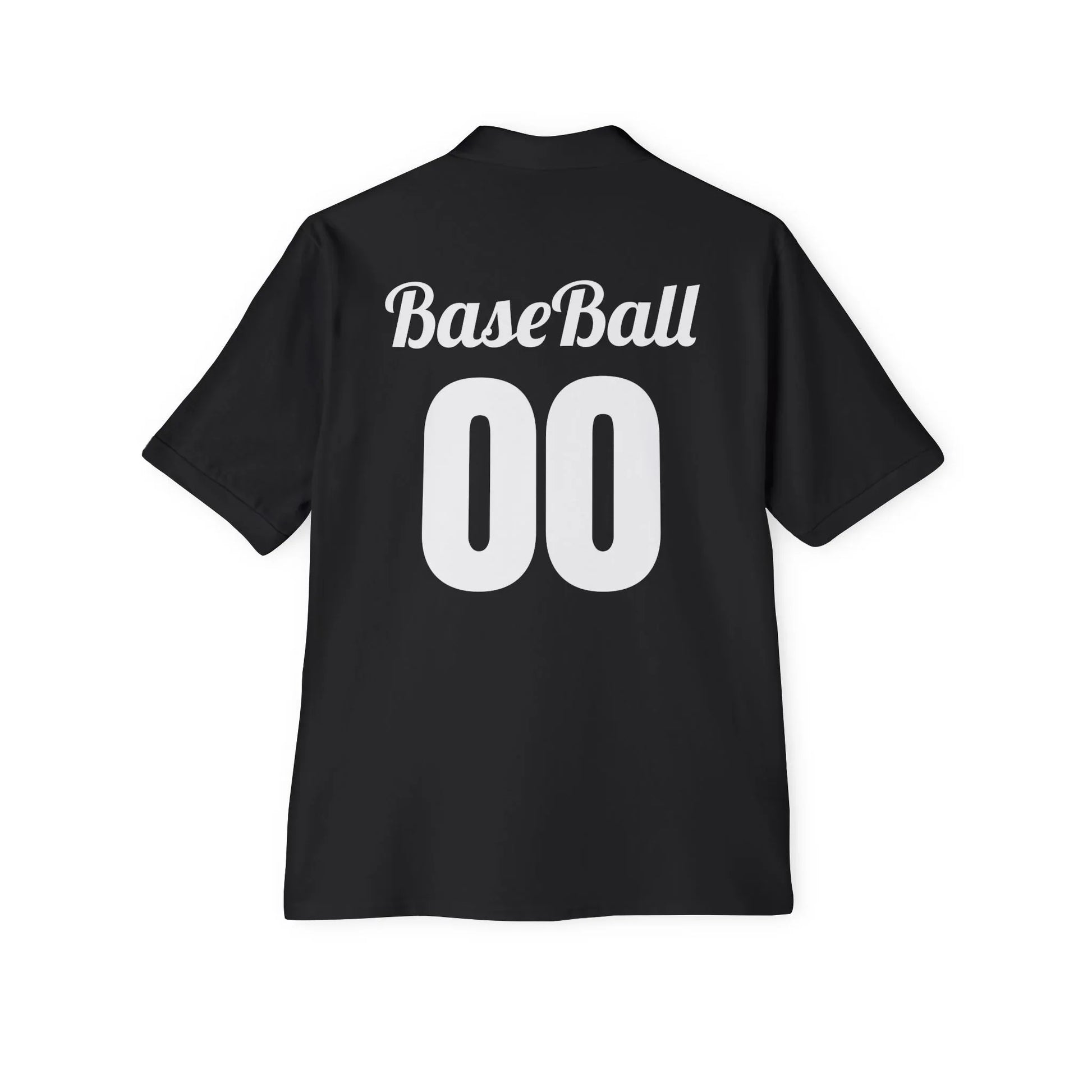 Men's Baseball Polo - Graphic Bat and Ball Design - RizQ Life 