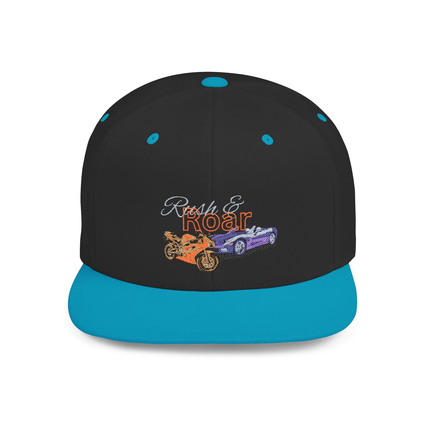 Rush & Rore Vintage Game Snapback Cap — Flat Bill Car Lover Hat