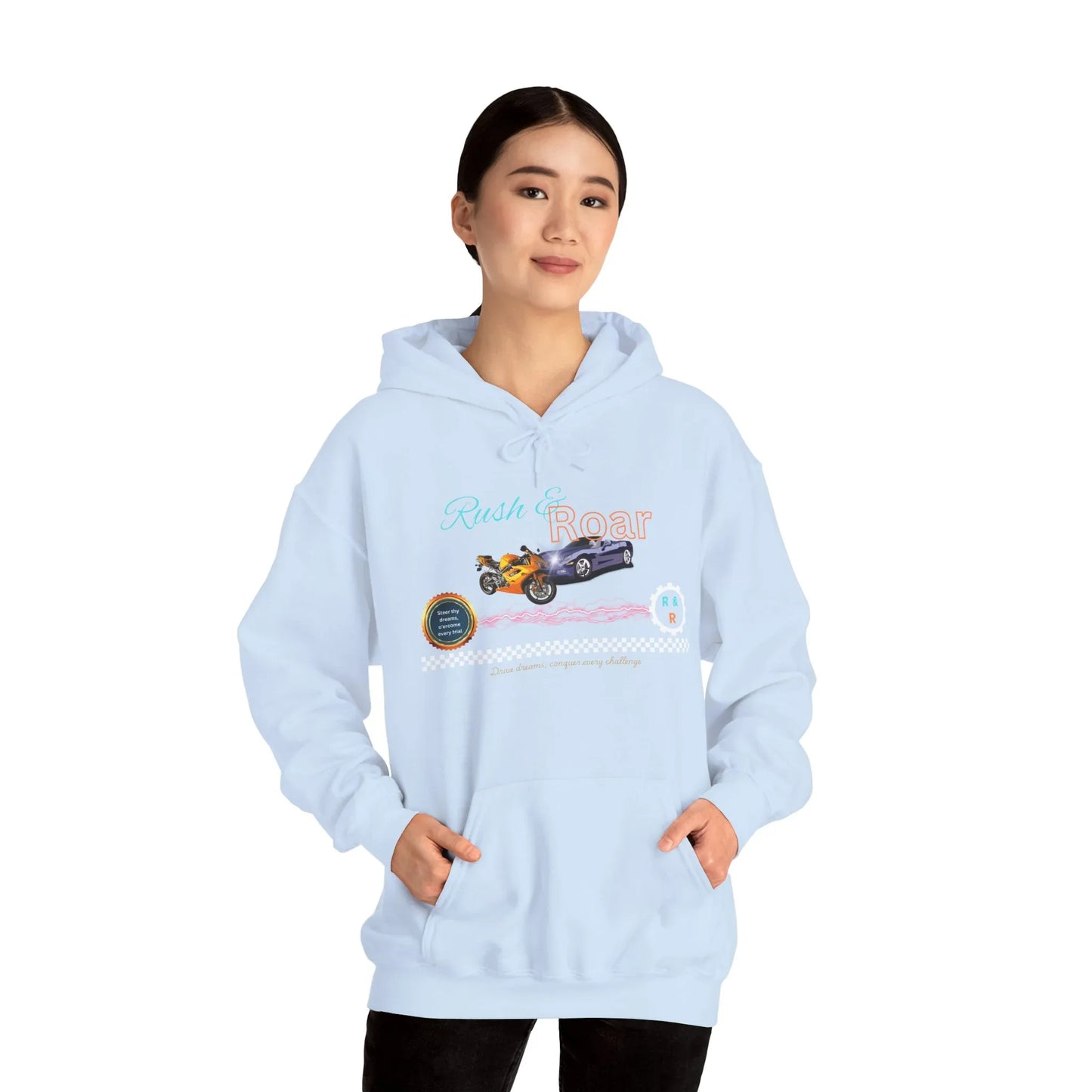 Vintage Car Hoodie - Cool and Cozy Unisex Sweatshirt for Road Trips - RizQ Life 