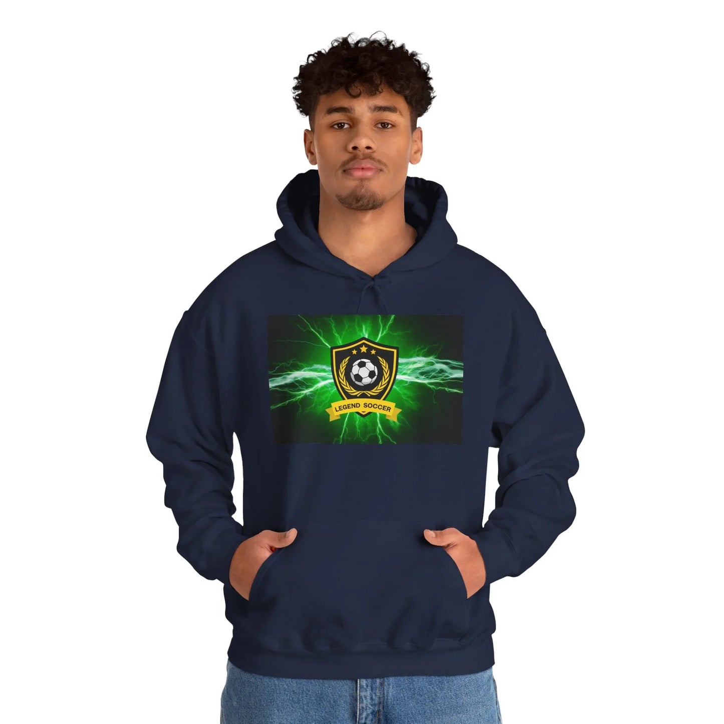 Legend Soccer Men's Hoodie - RizQ Life 
