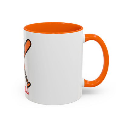 Baseball Accent Coffee Mug - Perfect for Sports Lovers & Gifting