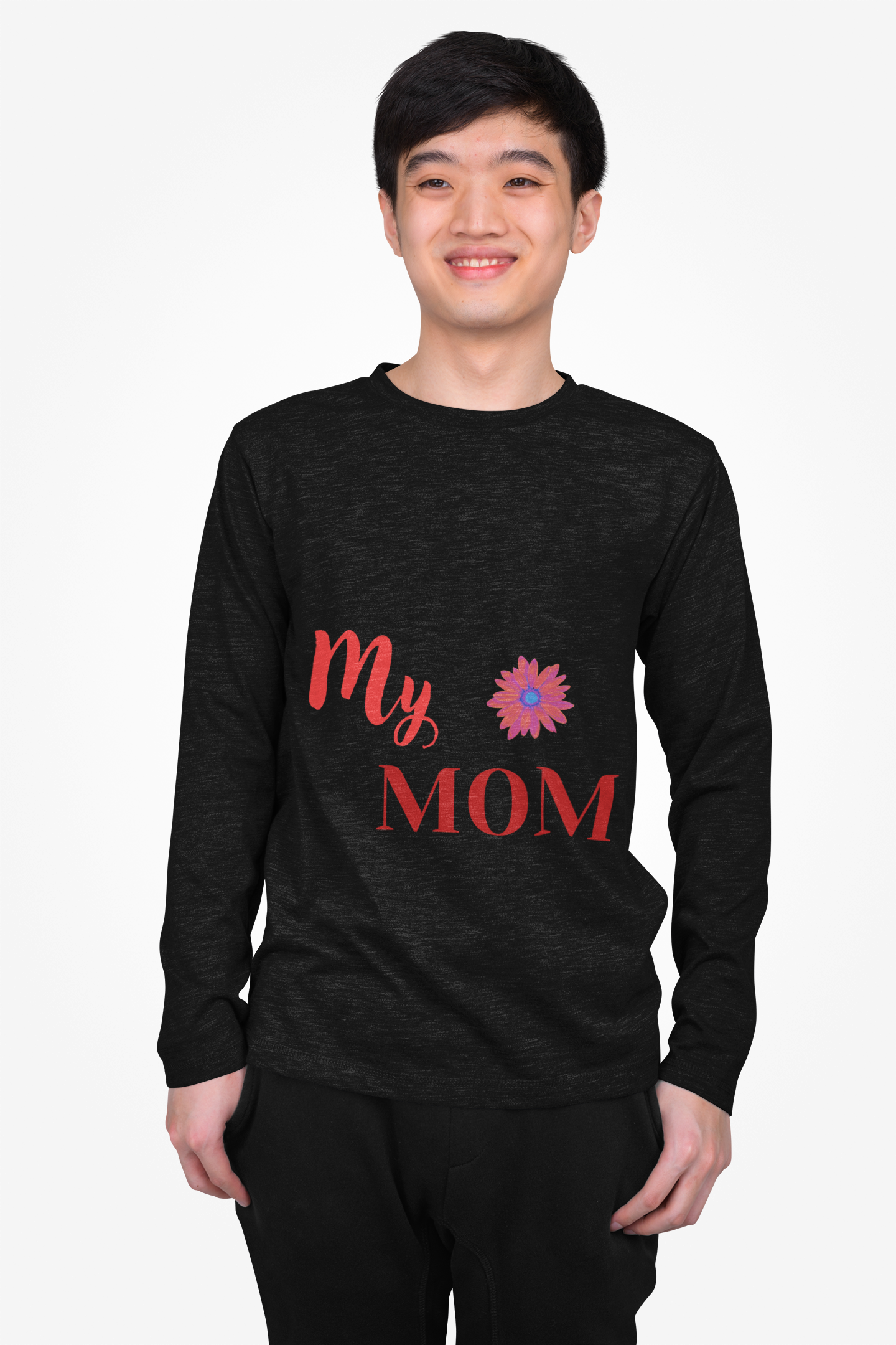 Mom Everyday Wear Long Sleeve Tee