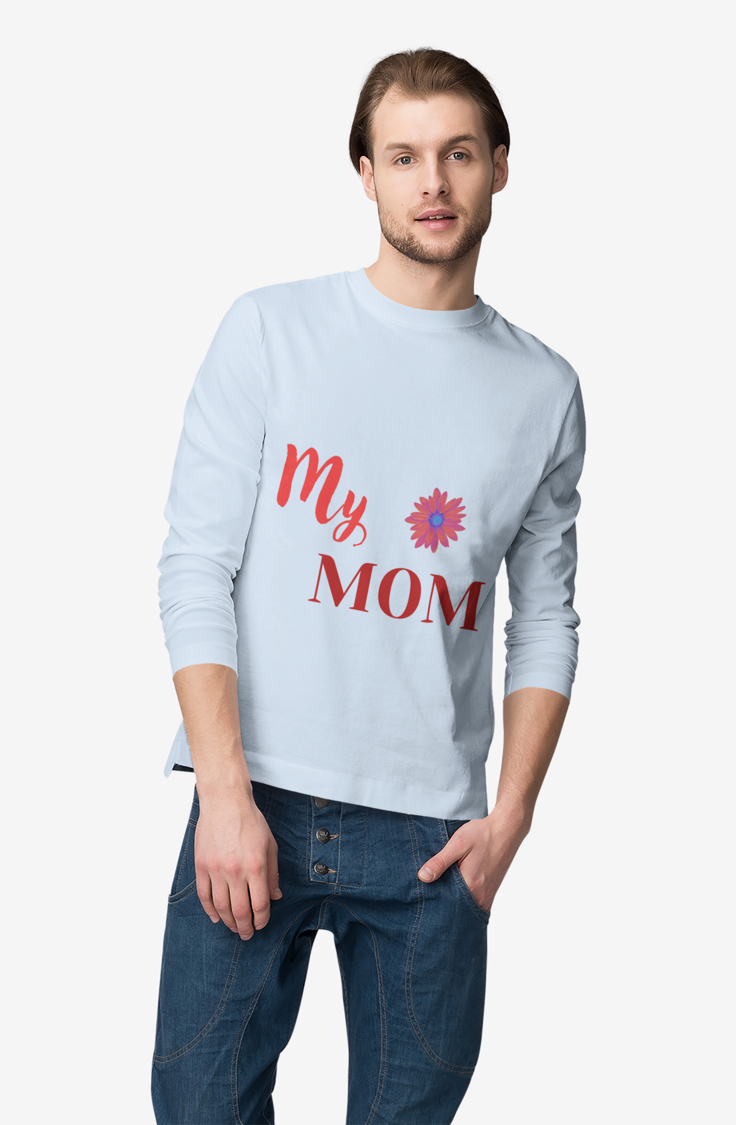 Mom Everyday Wear Long Sleeve Tee
