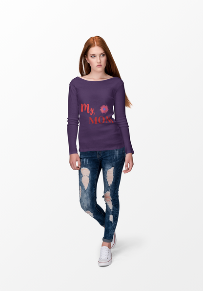 Mom Everyday Wear Long Sleeve Tee