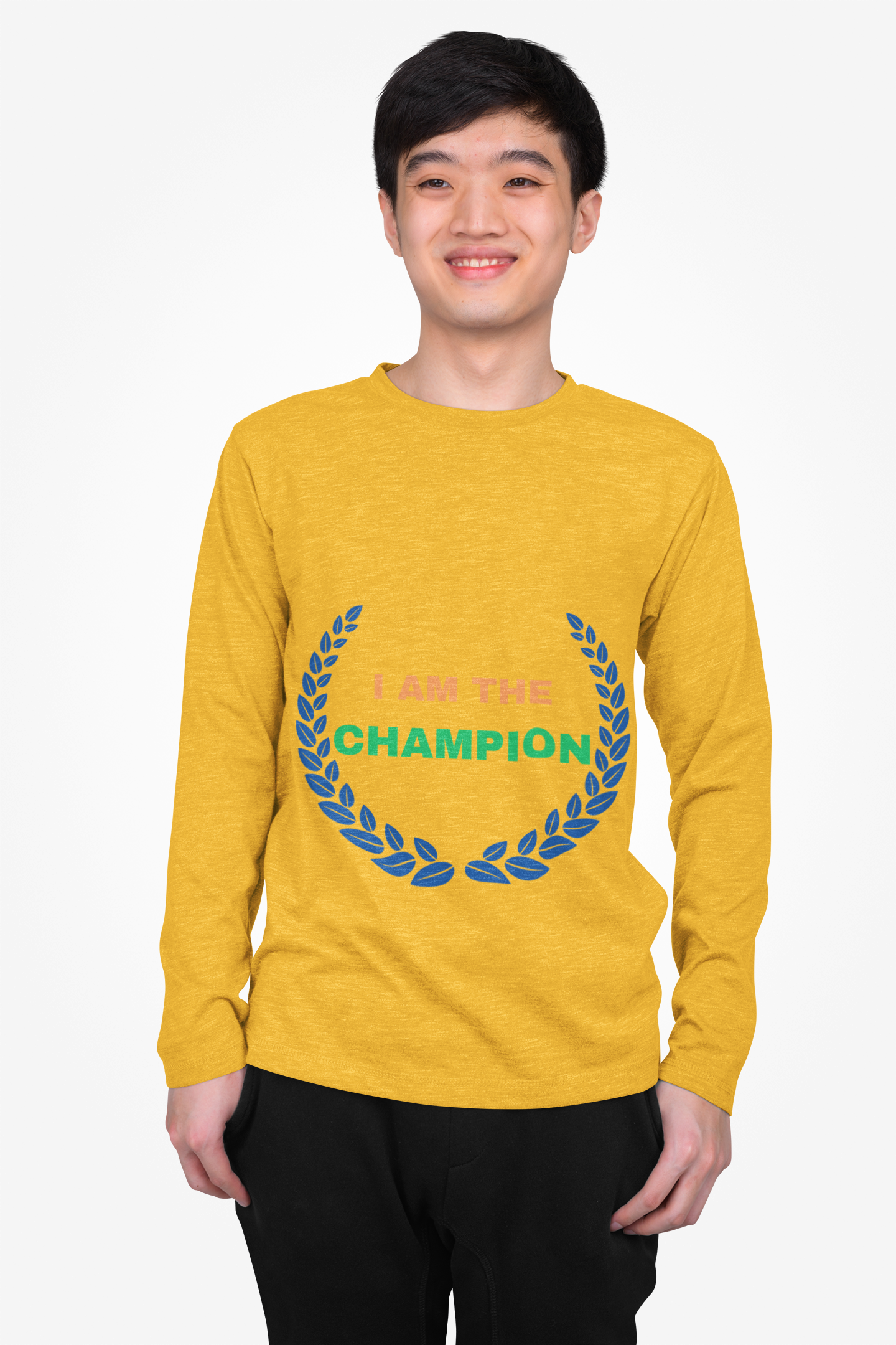 Motivational Quote Cotton Unisex Long Sleeve