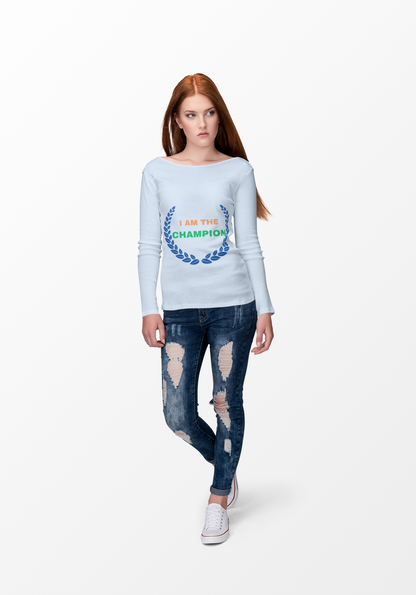 Motivational Quote Cotton Unisex Long Sleeve