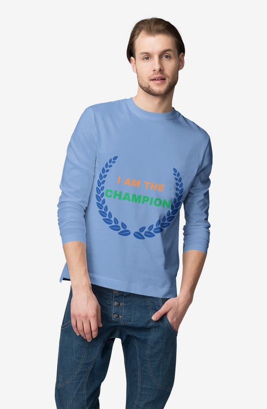 Motivational Quote Cotton Unisex Long Sleeve
