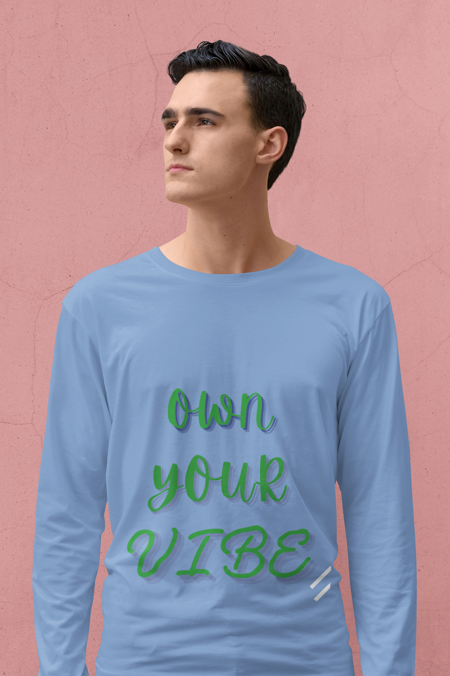 Positive Energy Everyday Cotton Long Sleeve Tee