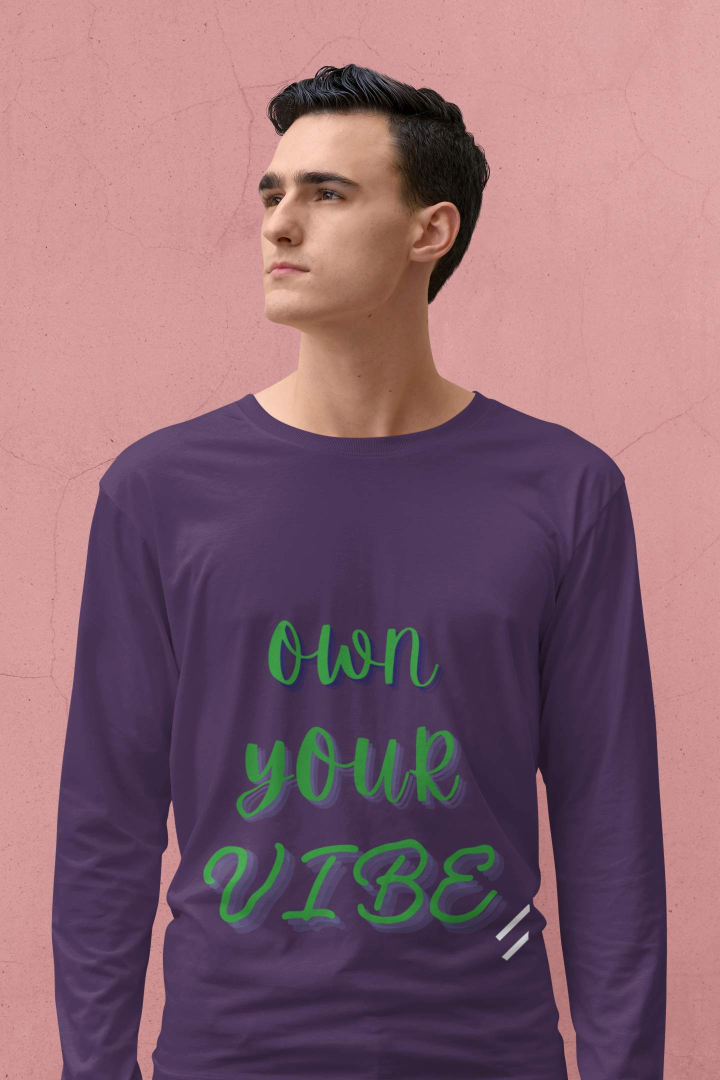 Positive Energy Everyday Cotton Long Sleeve Tee