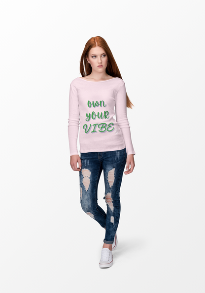Positive Energy Everyday Cotton Long Sleeve Tee