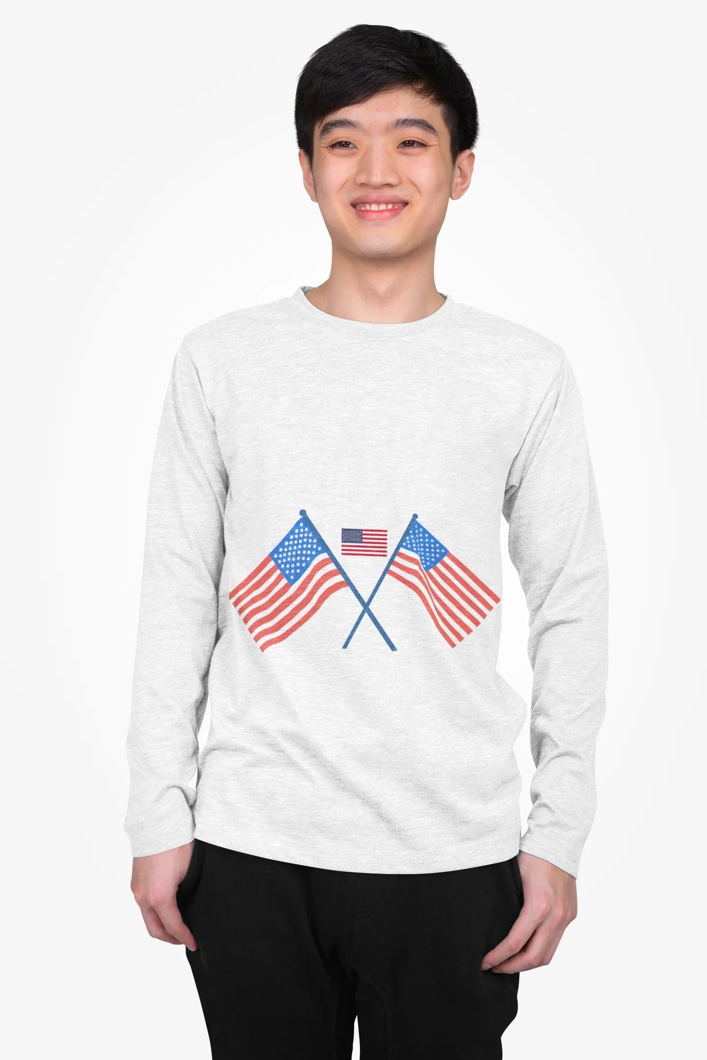 Women's Patriotic Long Sleeve Tee - RizQ Life 