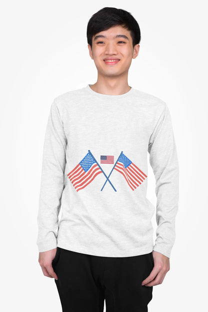 Women's Patriotic Long Sleeve Tee - RizQ Life 