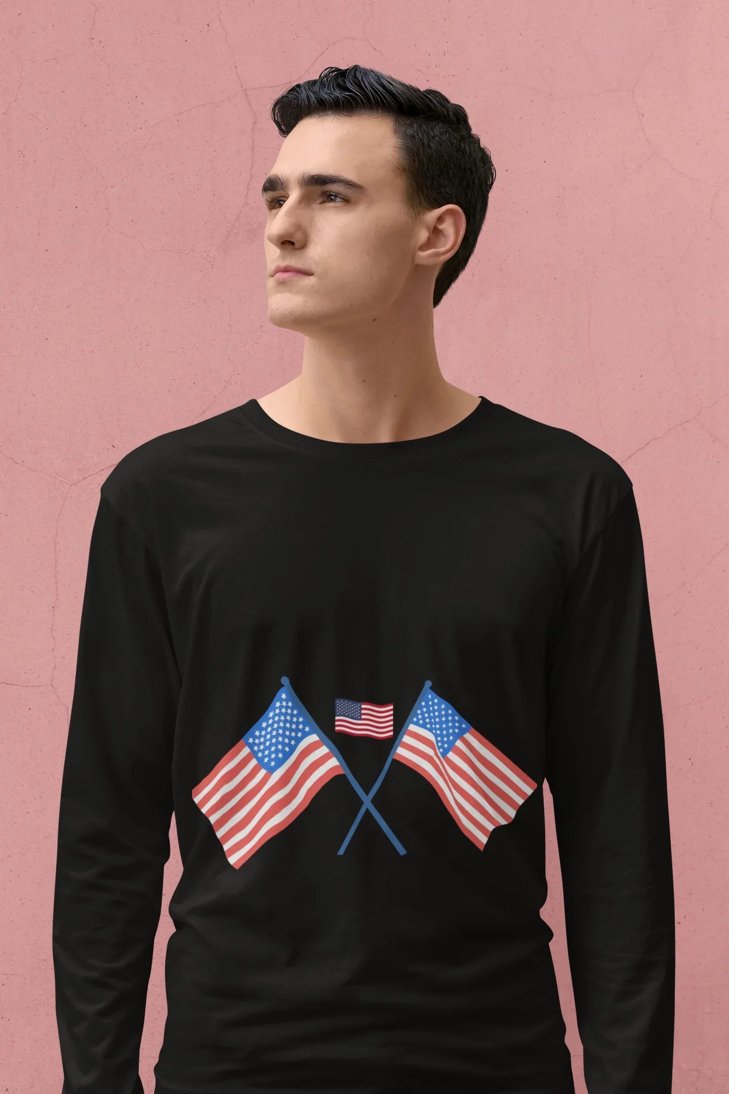 Women's Patriotic Long Sleeve Tee - RizQ Life 