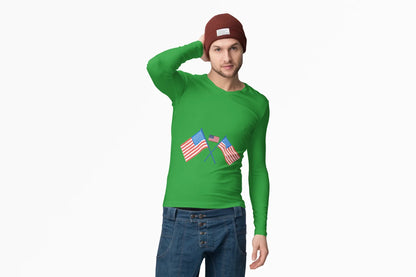 Women's Patriotic Long Sleeve Tee - RizQ Life 