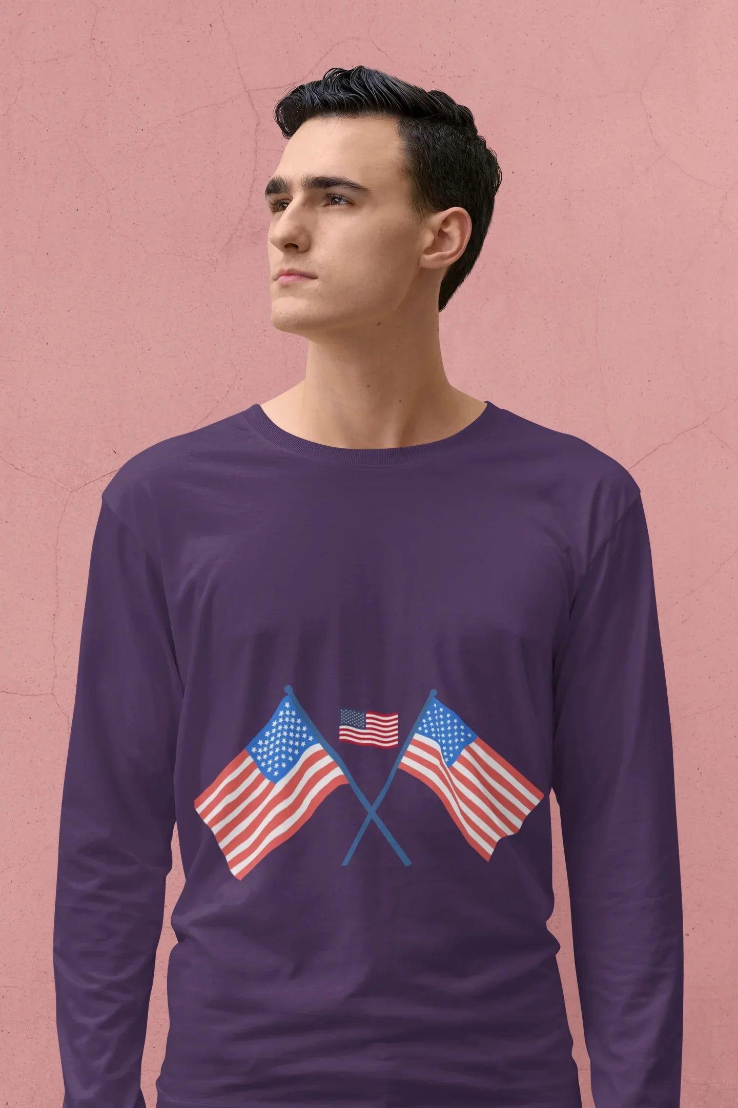 Women's Patriotic Long Sleeve Tee - RizQ Life 
