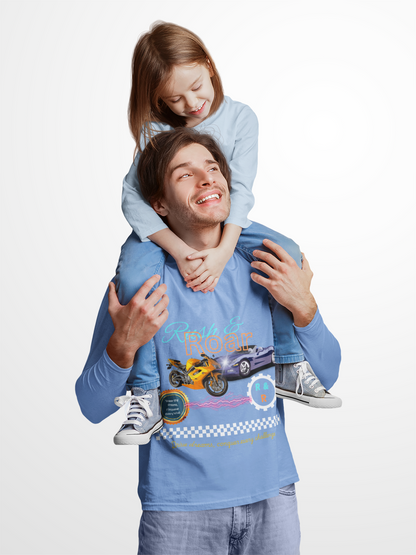 Drive & Roar Long Sleeve Tee - Car Enthusiast Gift