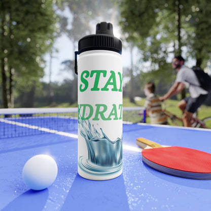 Stay Hydrated Steel Water Bottle