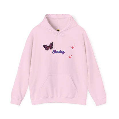 Butterfly Sunday Hoodie Sweatshirt For Women