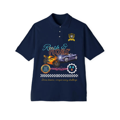 Graphic Men's Polo Shirt - RizQ Life 