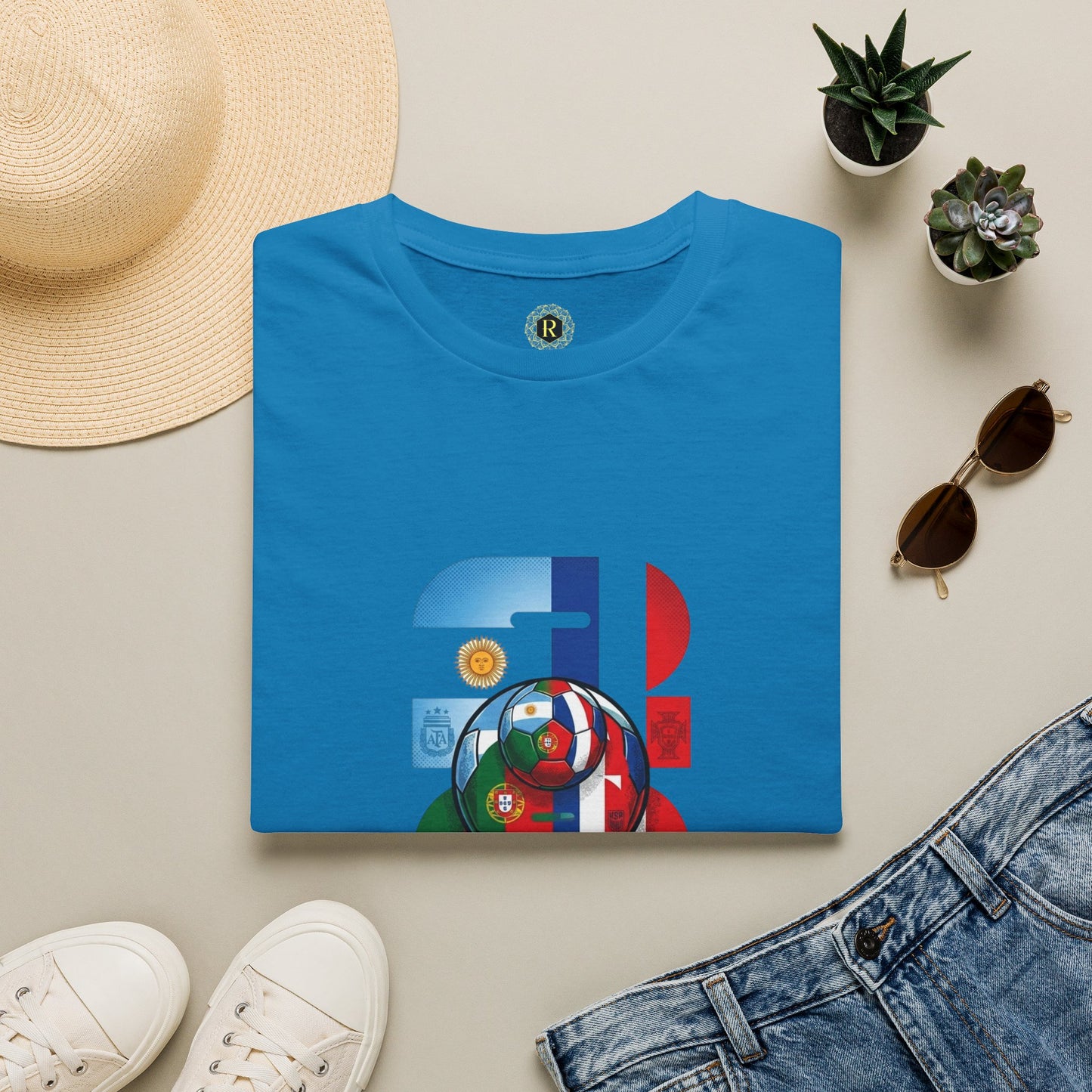 2026 Soccer World Flags T-Shirt | Football Tournament Graphic Tee