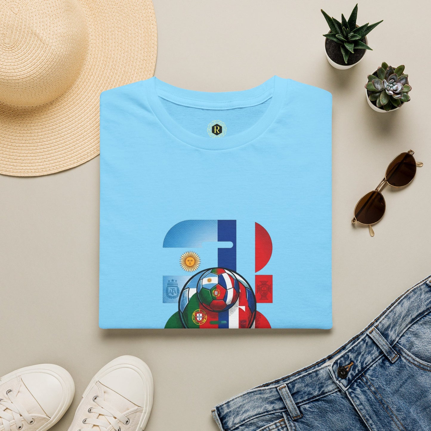 2026 Soccer World Flags T-Shirt | Football Tournament Graphic Tee