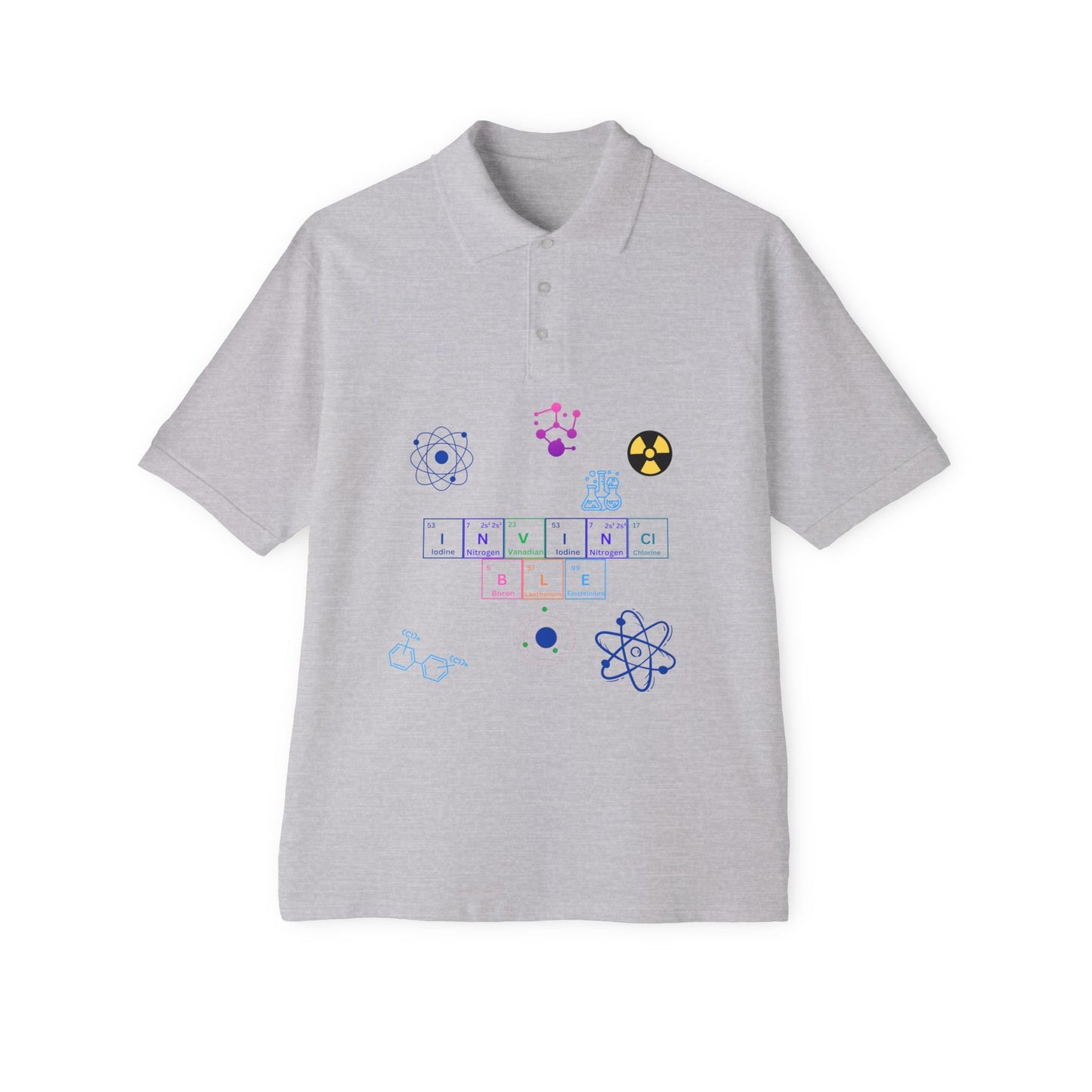 Piqué Polo - Invincible Science - STEM Enthusiasts - Men's Polo Shirt