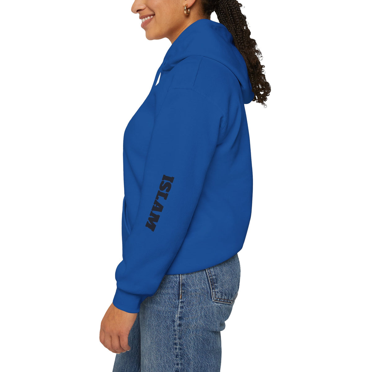 Islamic Calligraphy Hoodie Arabic Faith