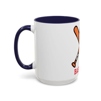 Baseball Accent Coffee Mug - Perfect for Sports Lovers & Gifting
