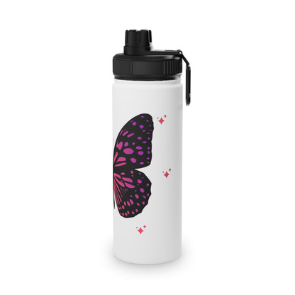 Butterfly Stainless Steel Water Bottle