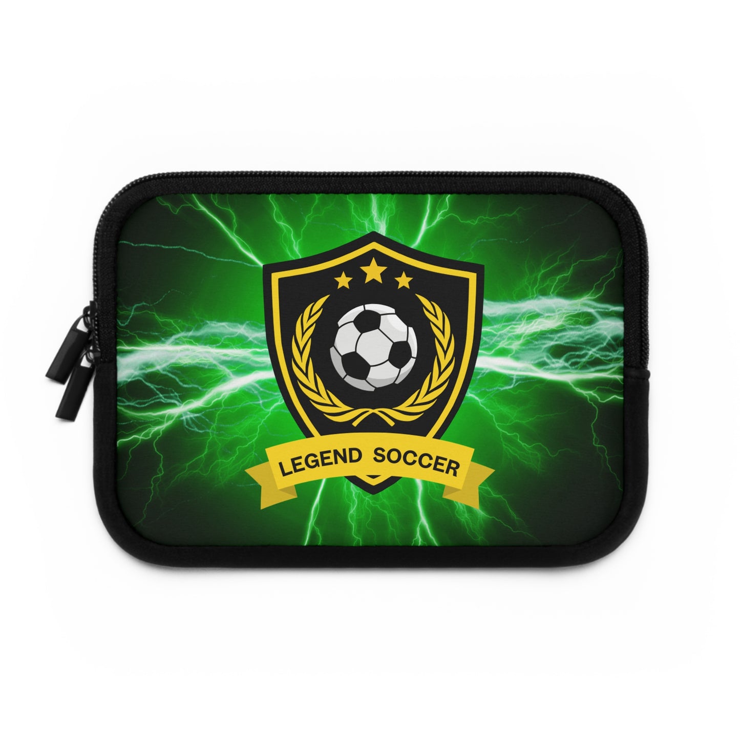 Soccer Legend Laptop Sleeve - Perfect Gift for Sports Lovers, Unique Soccer Accessories, Gamer Gear, Birthday Gift, Graduation Gift