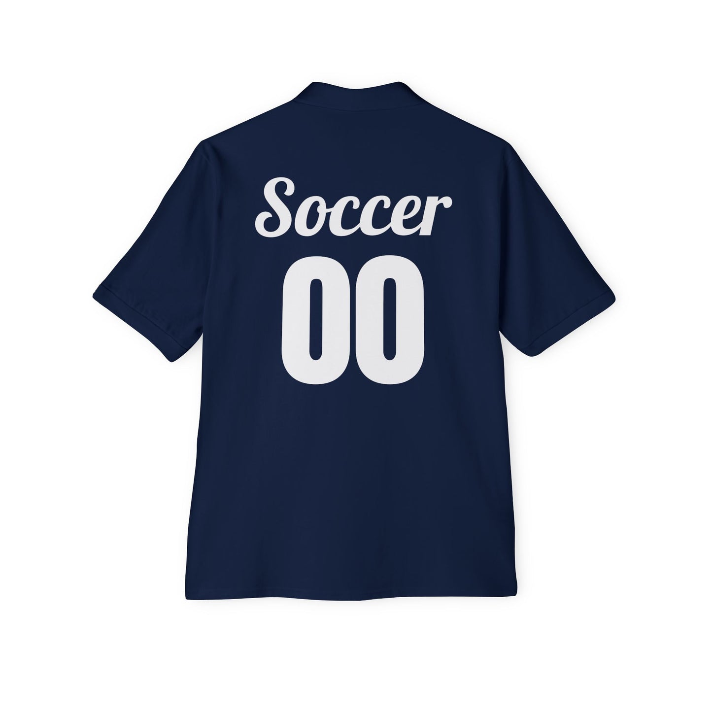 Soccer Polo - Soaring Legends & soccer Design for Sports Enthusiasts