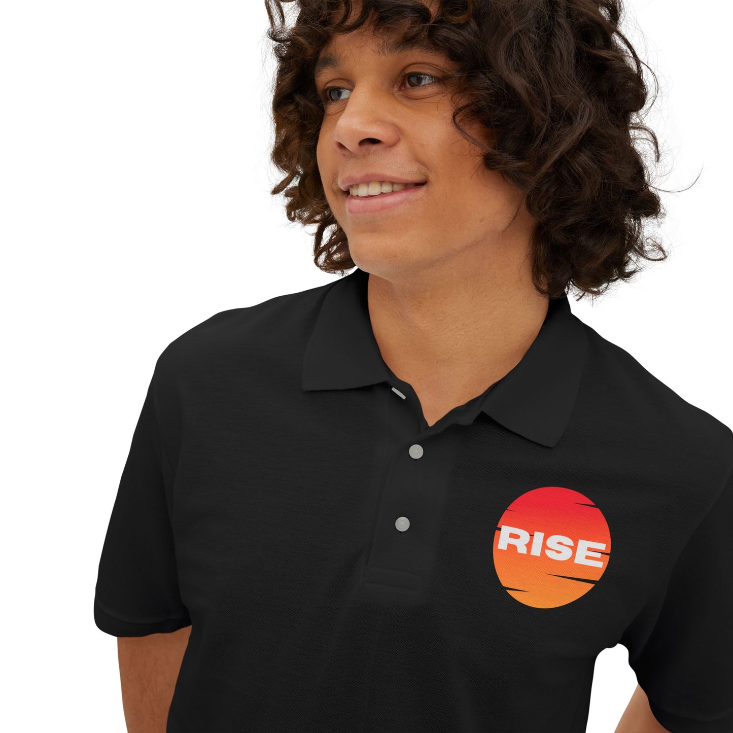Piqué Polo Shirt - RISE Men's Classic Comfort for Everyday Style