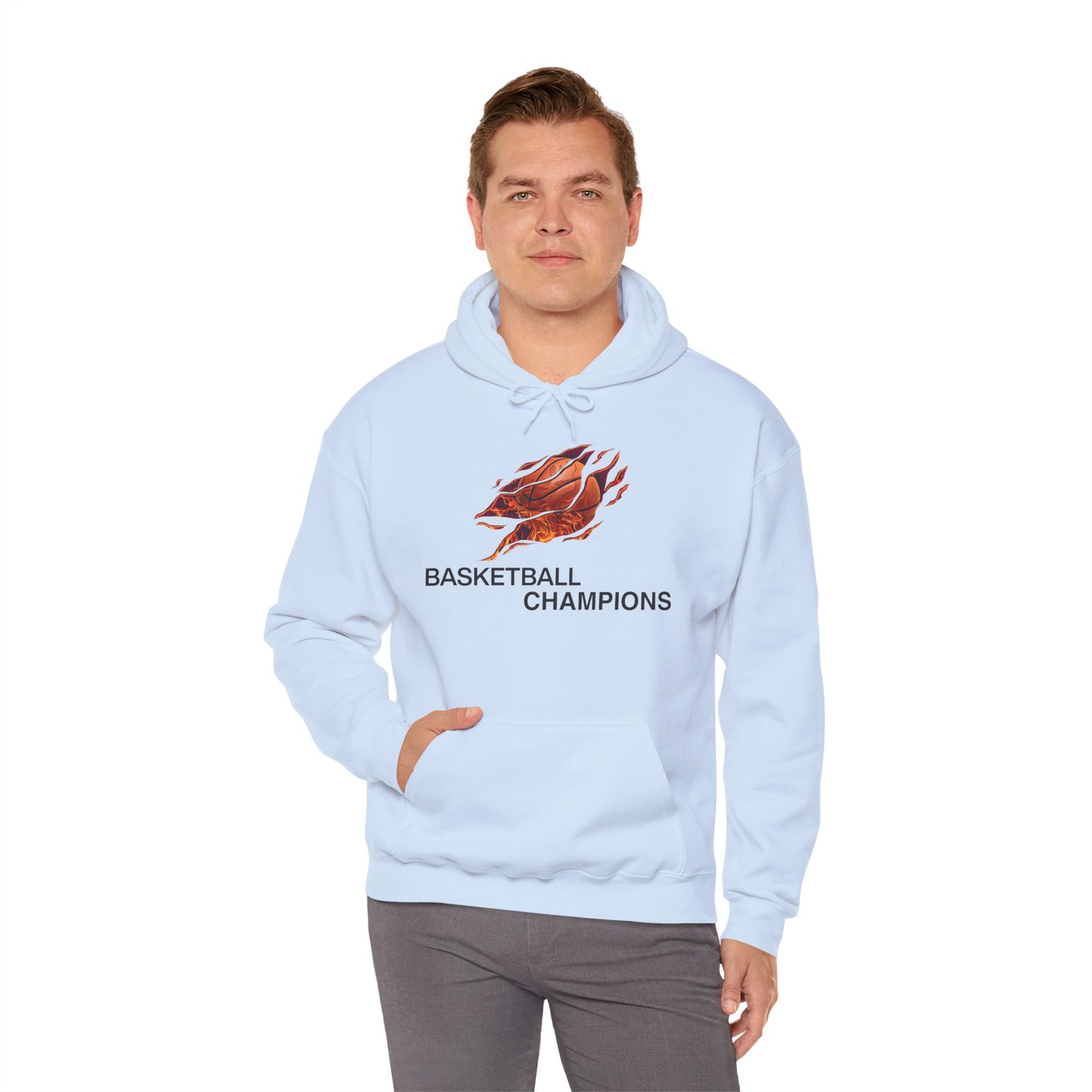 Basketball Champions Hoodie - Men's Heavy Blend Sweatshirt