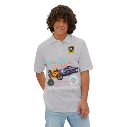 Graphic Men's Polo Shirt - RizQ Life 