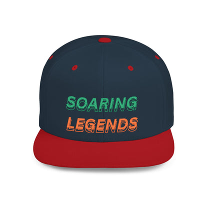 Soaring Legend Snapback – adjustable, stylish cap for men & women. Ideal for casual wear, sports, streetwear, and as a gift.