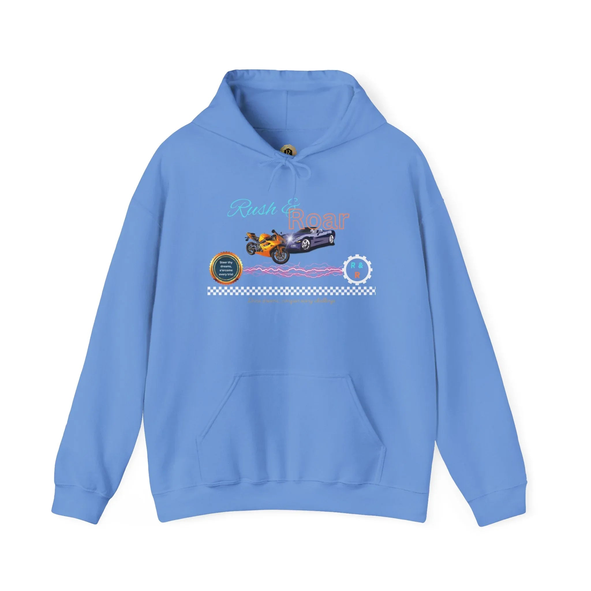 Vintage Car Hoodie - Cool and Cozy Unisex Sweatshirt for Road Trips - RizQ Life 