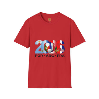 2026 Soccer Unisex Shirt | POR ARG FRA USA Football Tee