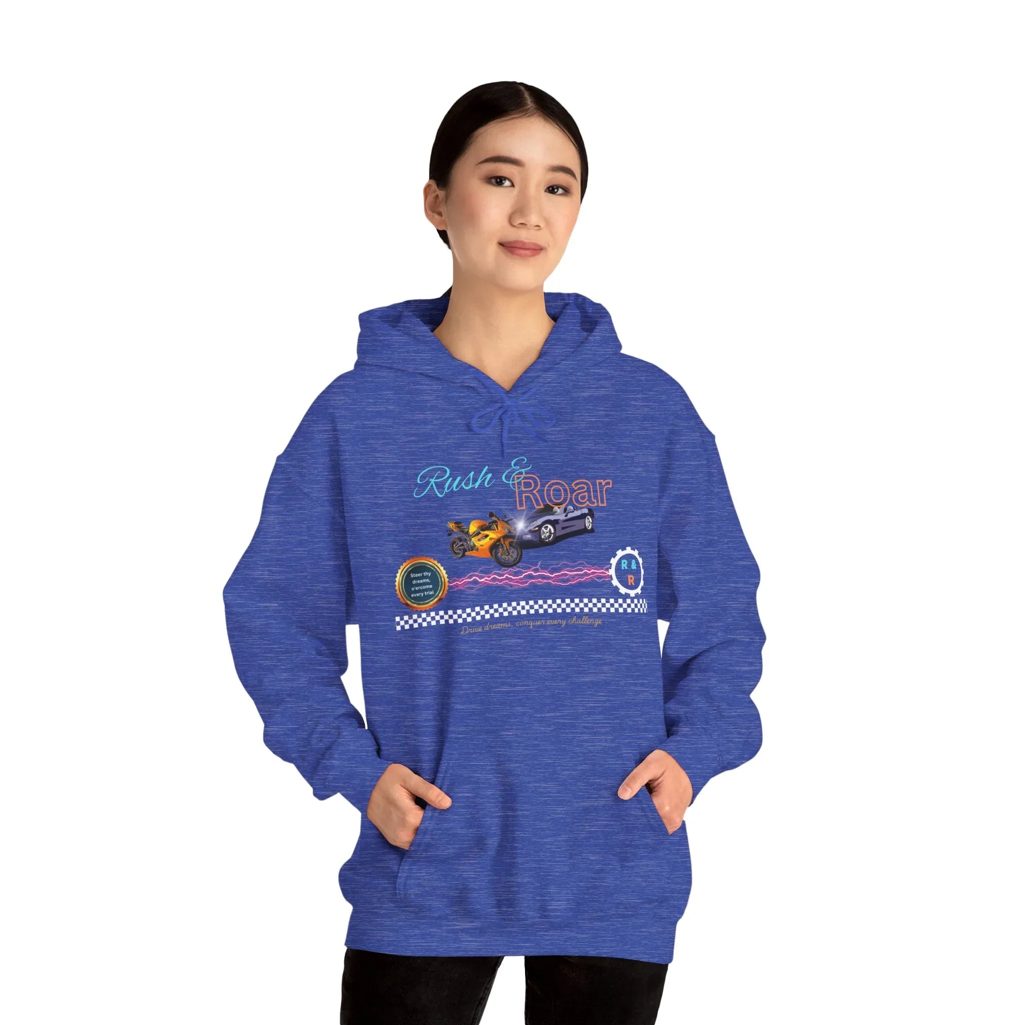 Vintage Car Hoodie - Cool and Cozy Unisex Sweatshirt for Road Trips - RizQ Life 