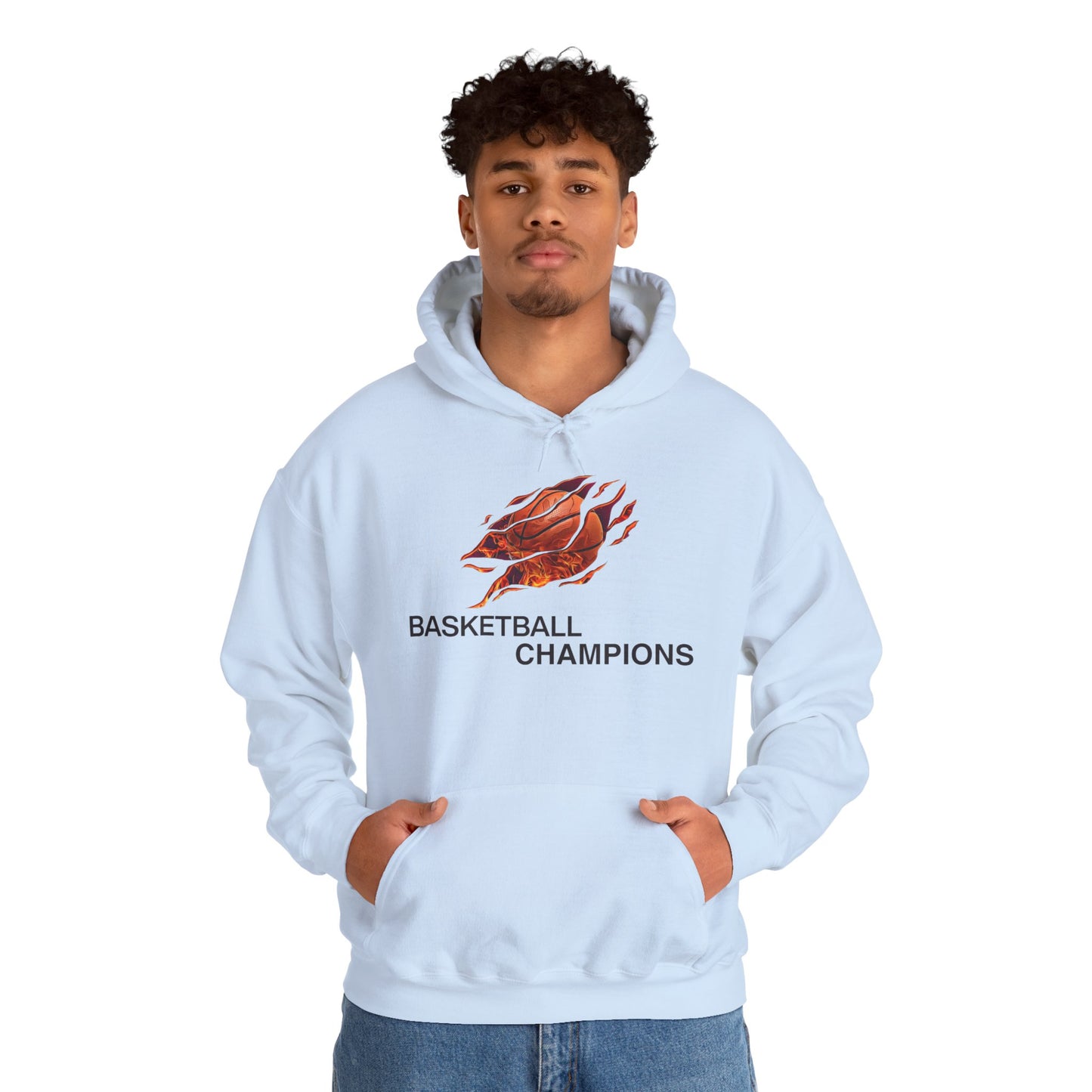 Basketball Champions Hoodie - Men's Heavy Blend Sweatshirt